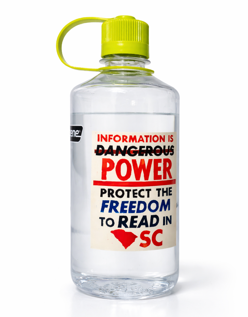 Information is Power – Protect the Freedom to Read in SC Vinyl Sticker